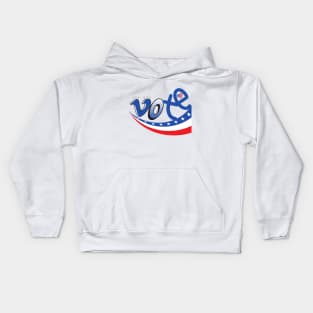 VOTE USA Flag Kids Hoodie